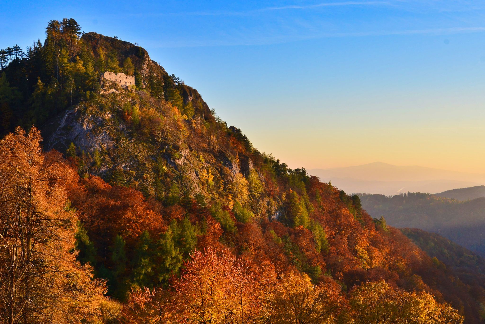 Autumn on Vrsatec Slovakia